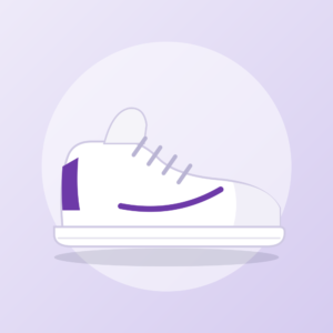 Baskets blanches urbaines