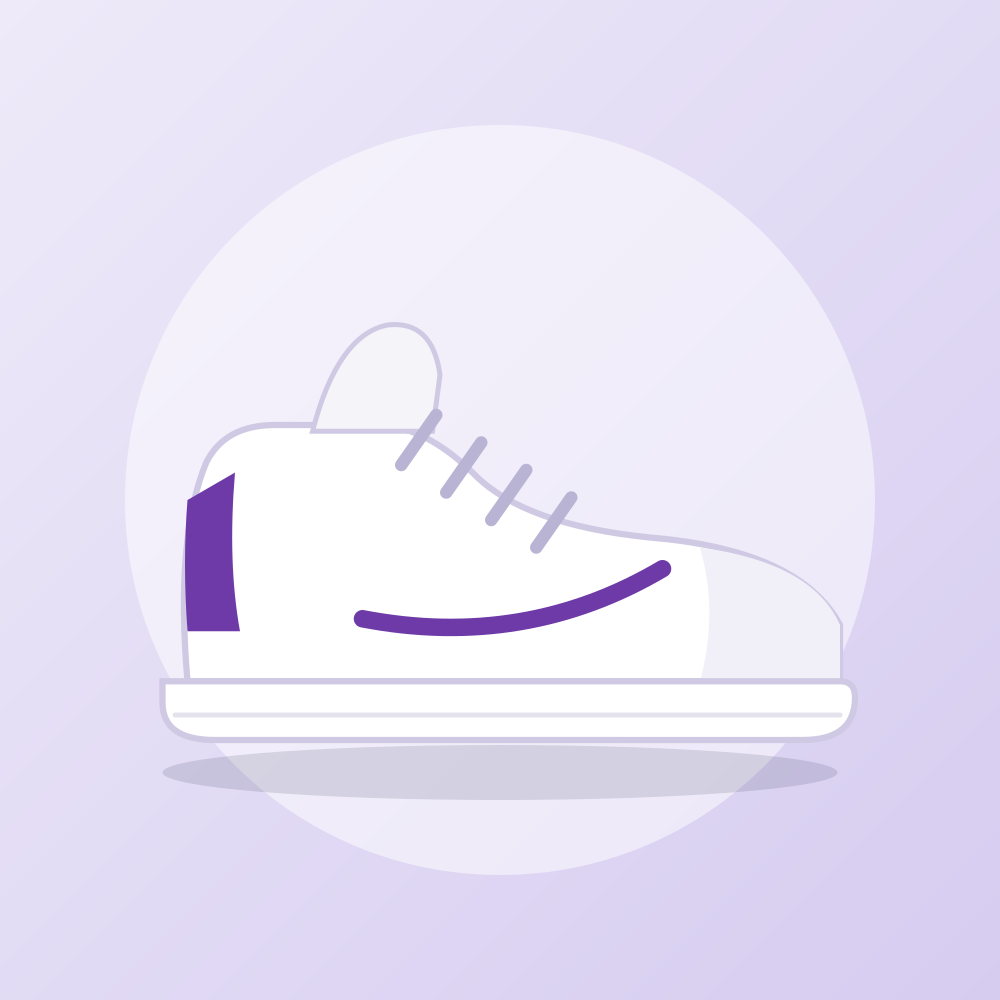 Baskets blanches urbaines